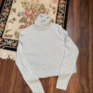 Striped Turtleneck